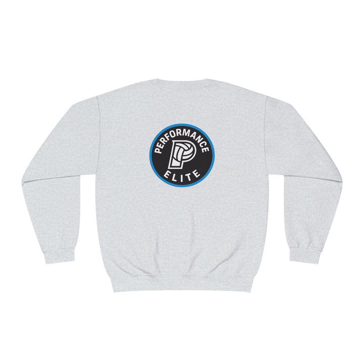 Performance Elite Unisex Adult Mid-Level Crewneck Sweatshirt w/Front & Back Logo