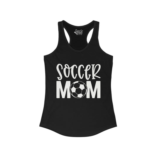 Soccer Mom Adult Women's Racerback Tank