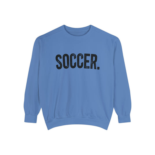 Rustic Design Soccer Adult Unisex Premium Crewneck Sweatshirt