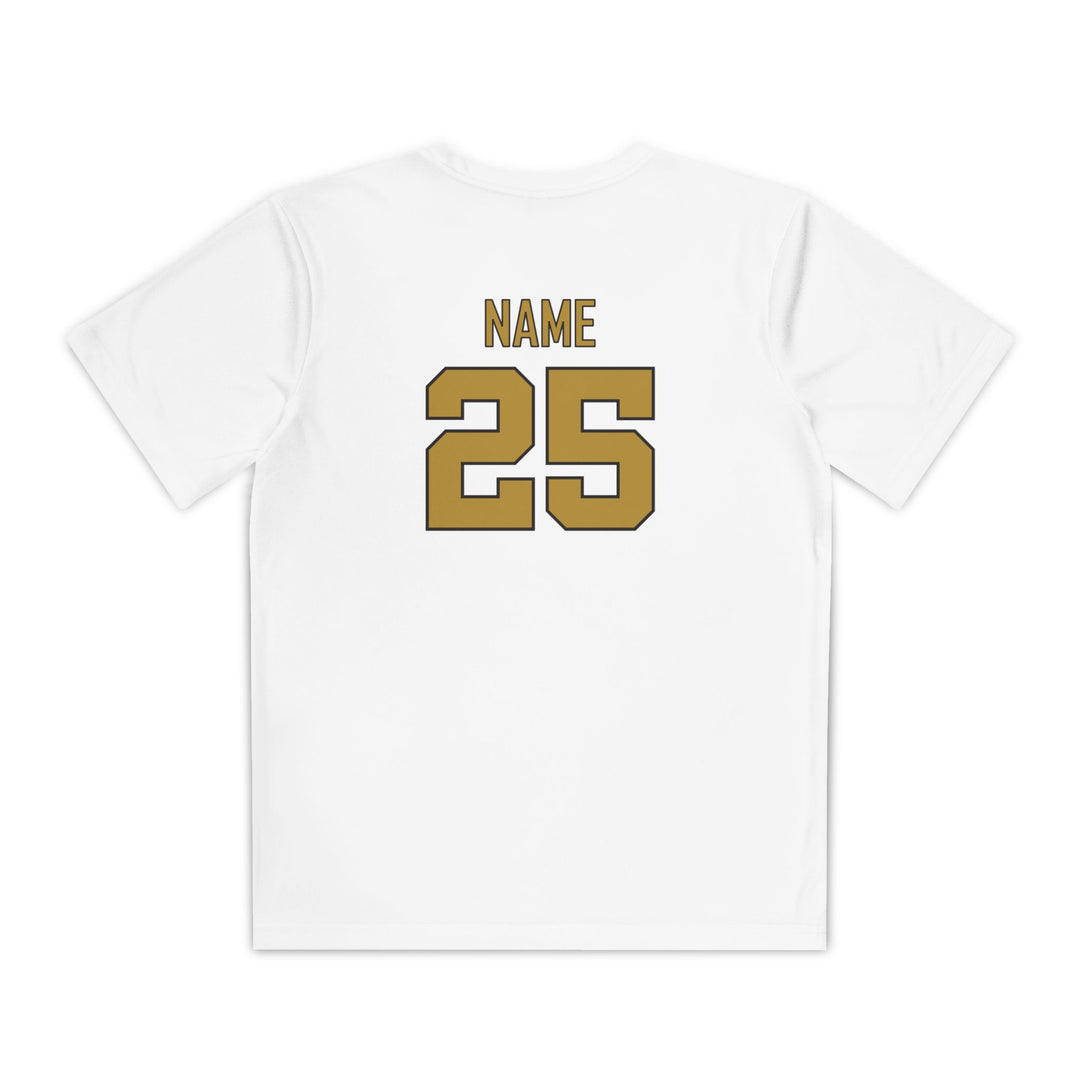 FEBA Lions Baseball Unisex Youth Short Sleeve Competitor Moisture Wicking T-Shirt