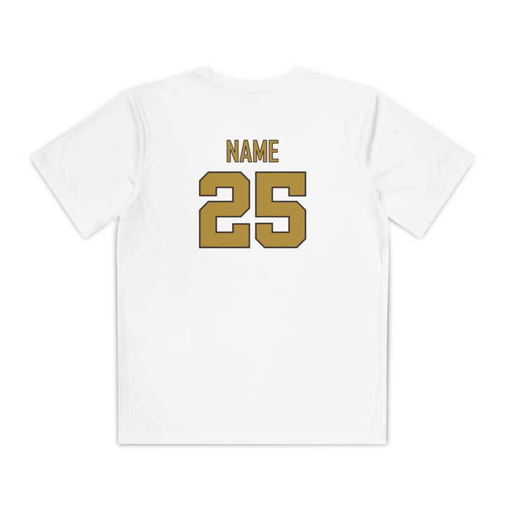 FEBA Lions Baseball Unisex Youth Short Sleeve Competitor Moisture Wicking T-Shirt