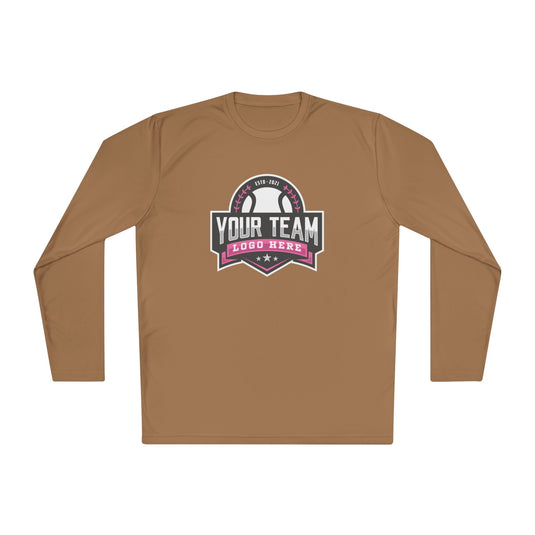 Unisex Adult Long Sleeve Competitor Moisture Wicking Shirt Color Options 1
