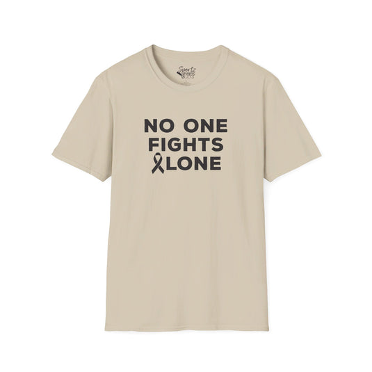 No One Fights Alone Adult Unisex Basic T-Shirt