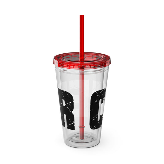 Cheer 16 oz Sunsplash Tumbler with Straw