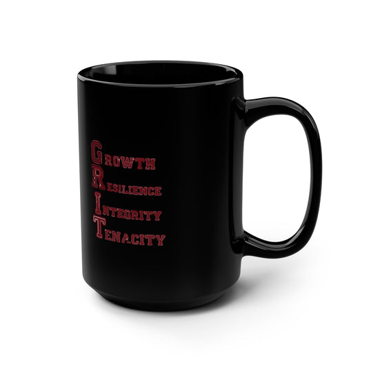 Southern Grit Black Mug 15oz