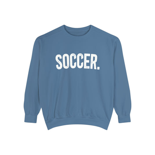 Rustic Design Soccer Adult Unisex Premium Crewneck Sweatshirt