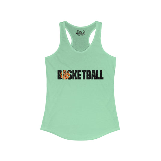 Basketball Adult Women's Racerback Tank