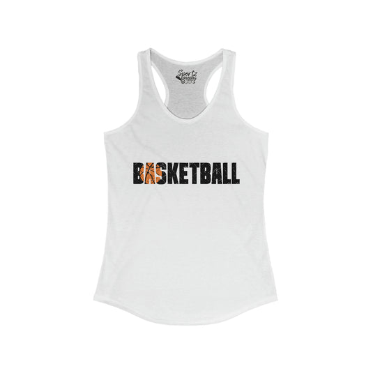 Basketball Adult Women's Racerback Tank