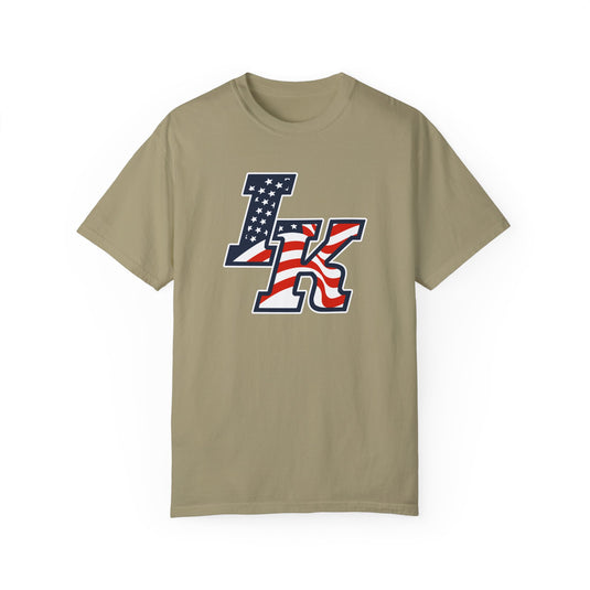 Iron Knights Premium Adult Unisex T-Shirt - Flag Design