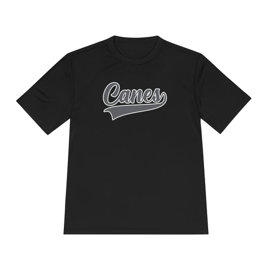 Palm Harbor Lady Canes Unisex Adult Moisture Wicking T-Shirt