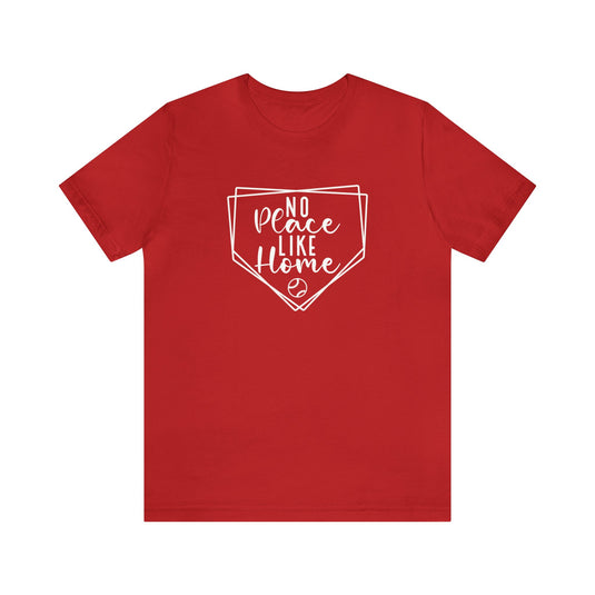 No Place Like Home Baseball Adult Unisex Mid-Level T-Shirt