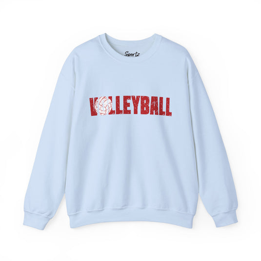 Volleyball Adult Unisex Basic Crewneck Sweatshirt