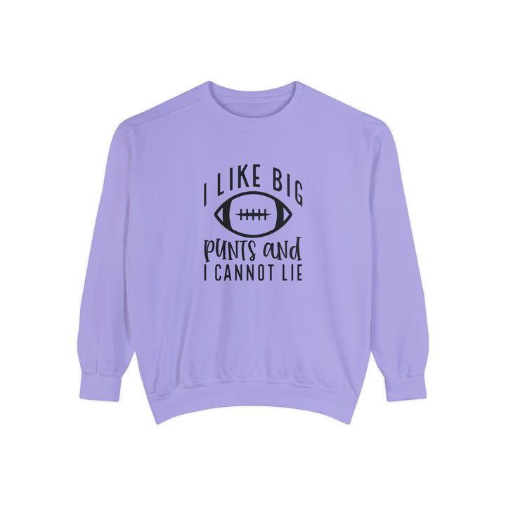 I Like Big Punts Football Adult Unisex Premium Crewneck Sweatshirt