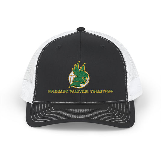 Colorado Valkyrie Volleyball Club Embroidered Snapback Trucker Cap