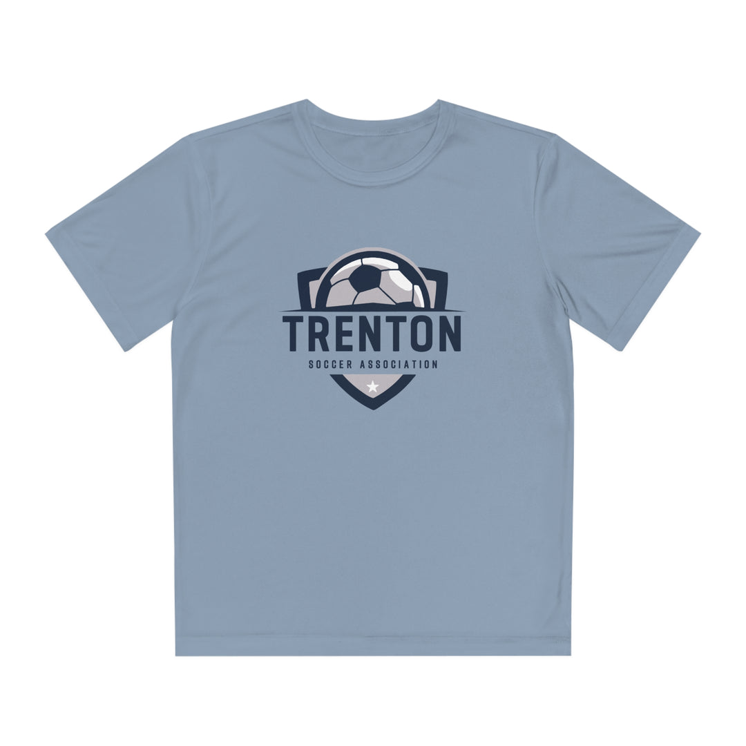 Trenton Soccer Association Unisex Youth Short Sleeve Competitor Moisture Wicking T-Shirt
