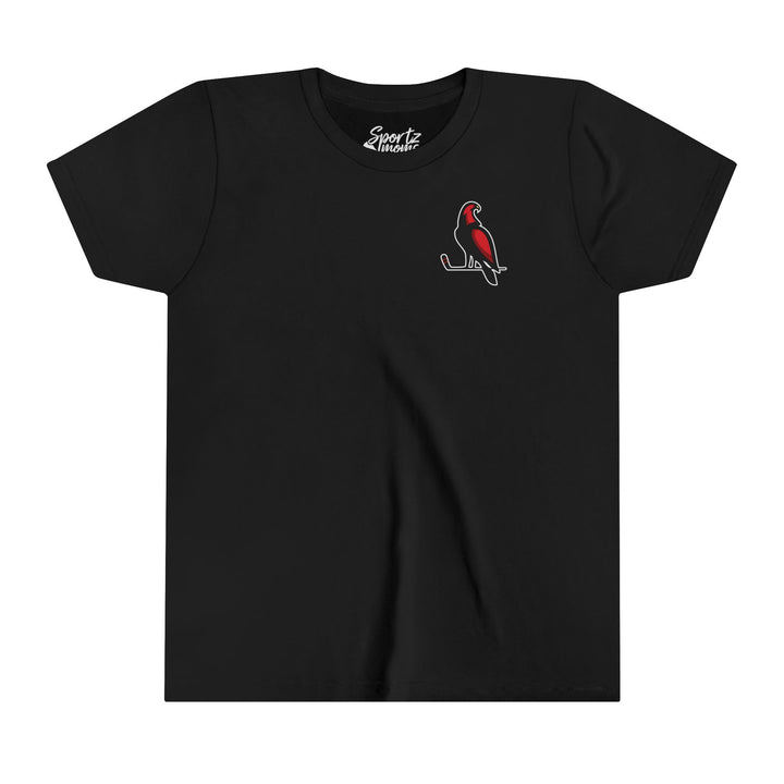 Wheeling Lightningbirds Unisex Youth Mid-Level T-Shirt - Bird Only