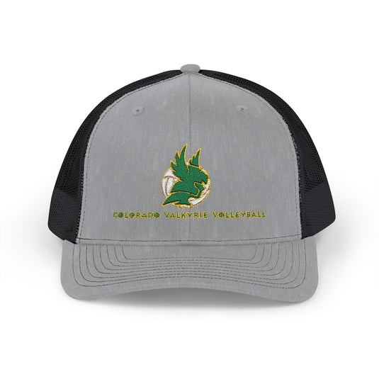 Colorado Valkyrie Volleyball Club Embroidered Snapback Trucker Cap