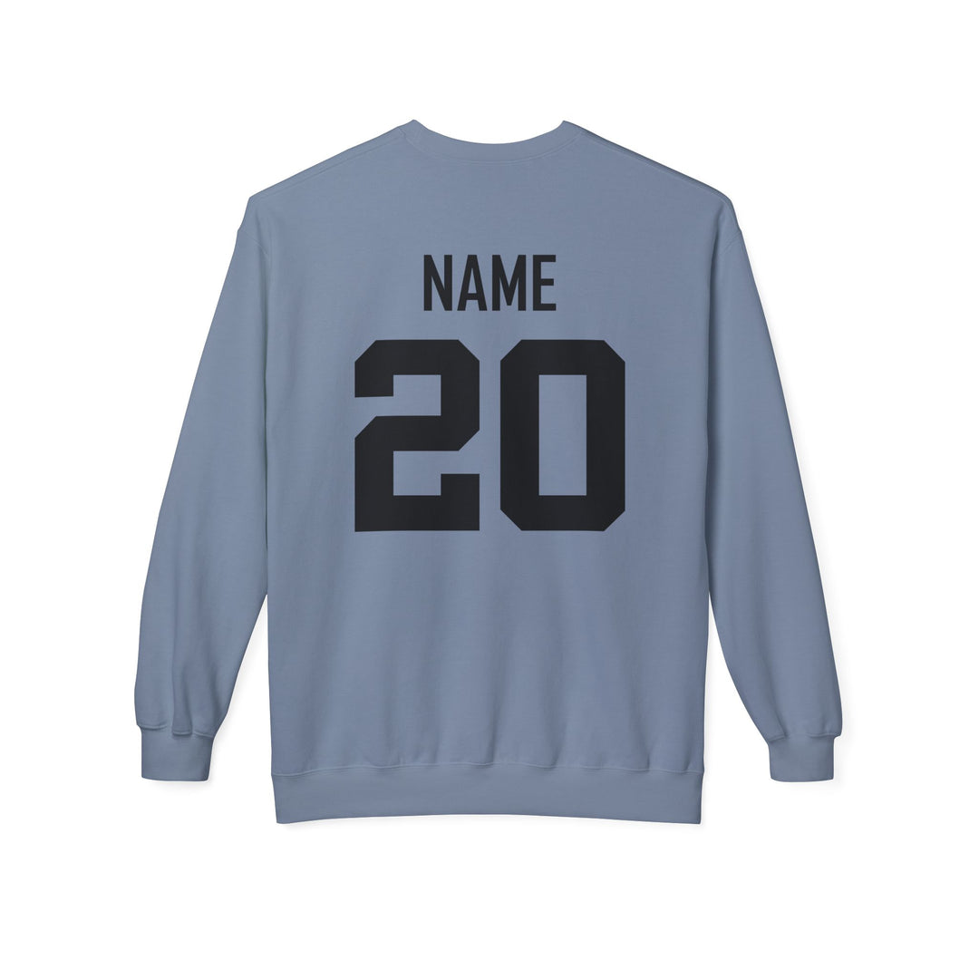 Unisex Adult Midweight Fleece Crewneck Sweatshirt Color Options 2