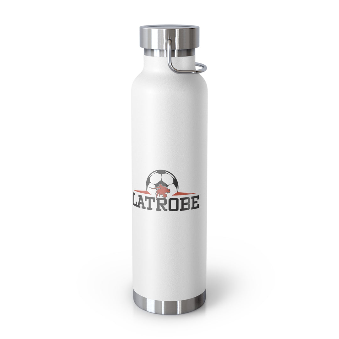 Latrobe Boys Soccer Copper Vacuum Insulated Bottle 22oz