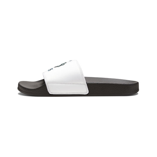 Knights Youth Slide Sandals White