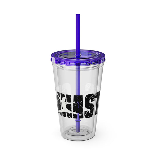 Gymnastics 16 oz Sunsplash Tumbler with Straw