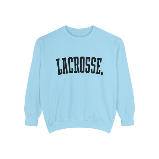 Tall Design Lacrosse Adult Unisex Premium Crewneck Sweatshirt