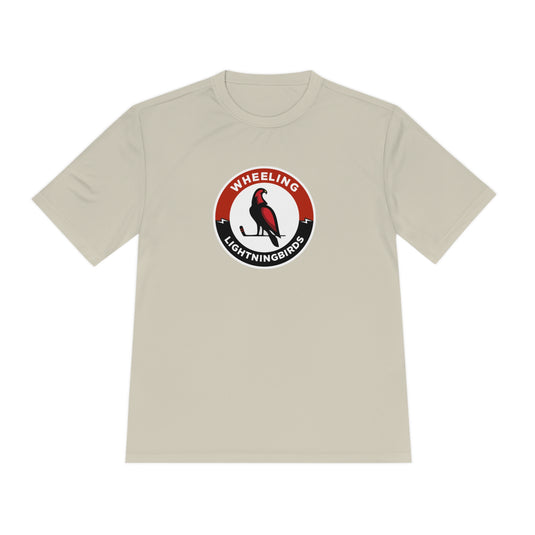 Wheeling Lightningbirds Unisex Adult Moisture Wicking T-Shirt