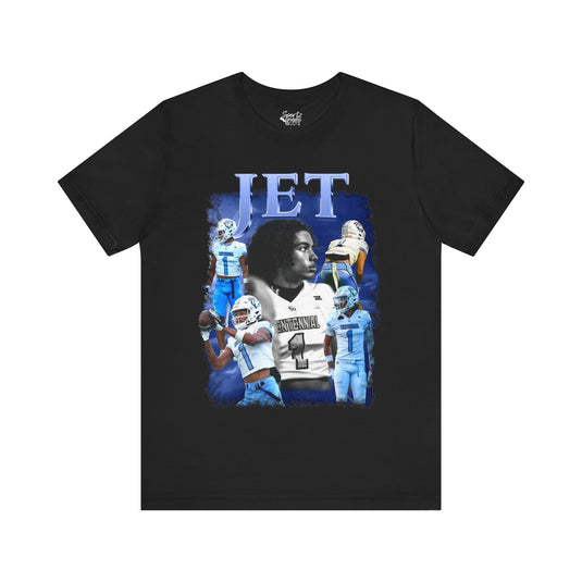 Picture Fusion Design - Unisex Adult Basic T-Shirt - Jet Design