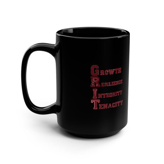 Southern Grit Black Mug 15oz