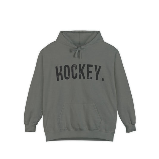 Rustic Design Hockey Adult Unisex Premium Hooded Sweatshirt