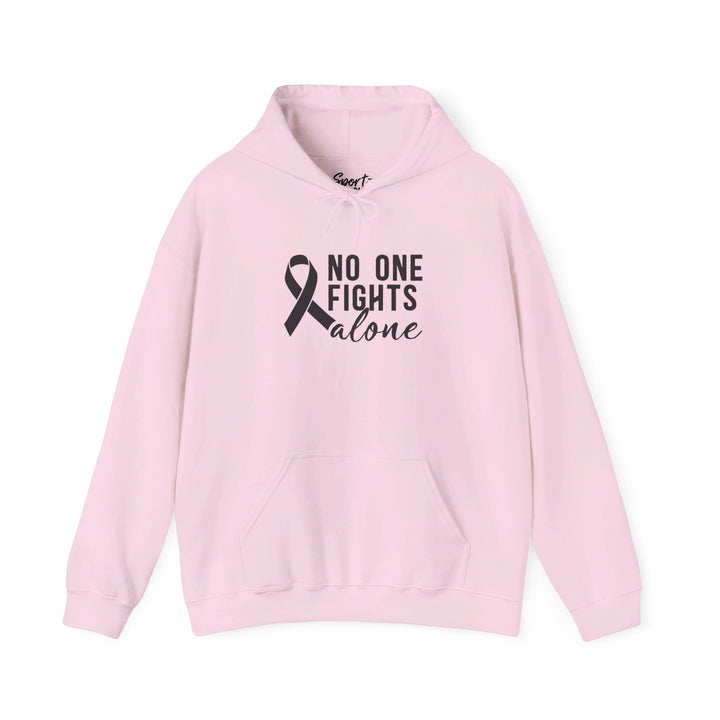 No One Fights Alone Adult Unisex Hooded Sweatshirt