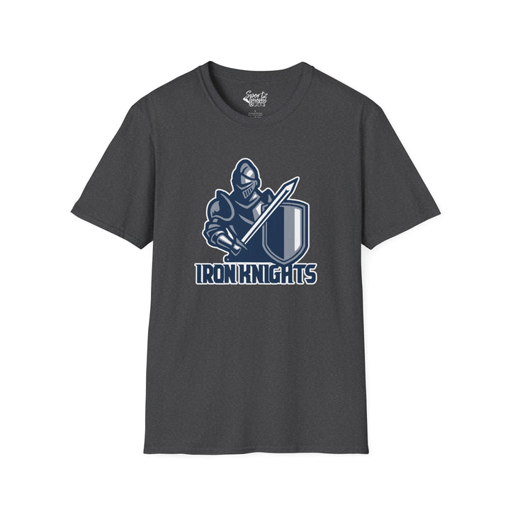 Iron Knights Adult Unisex T-Shirt - Knight Design
