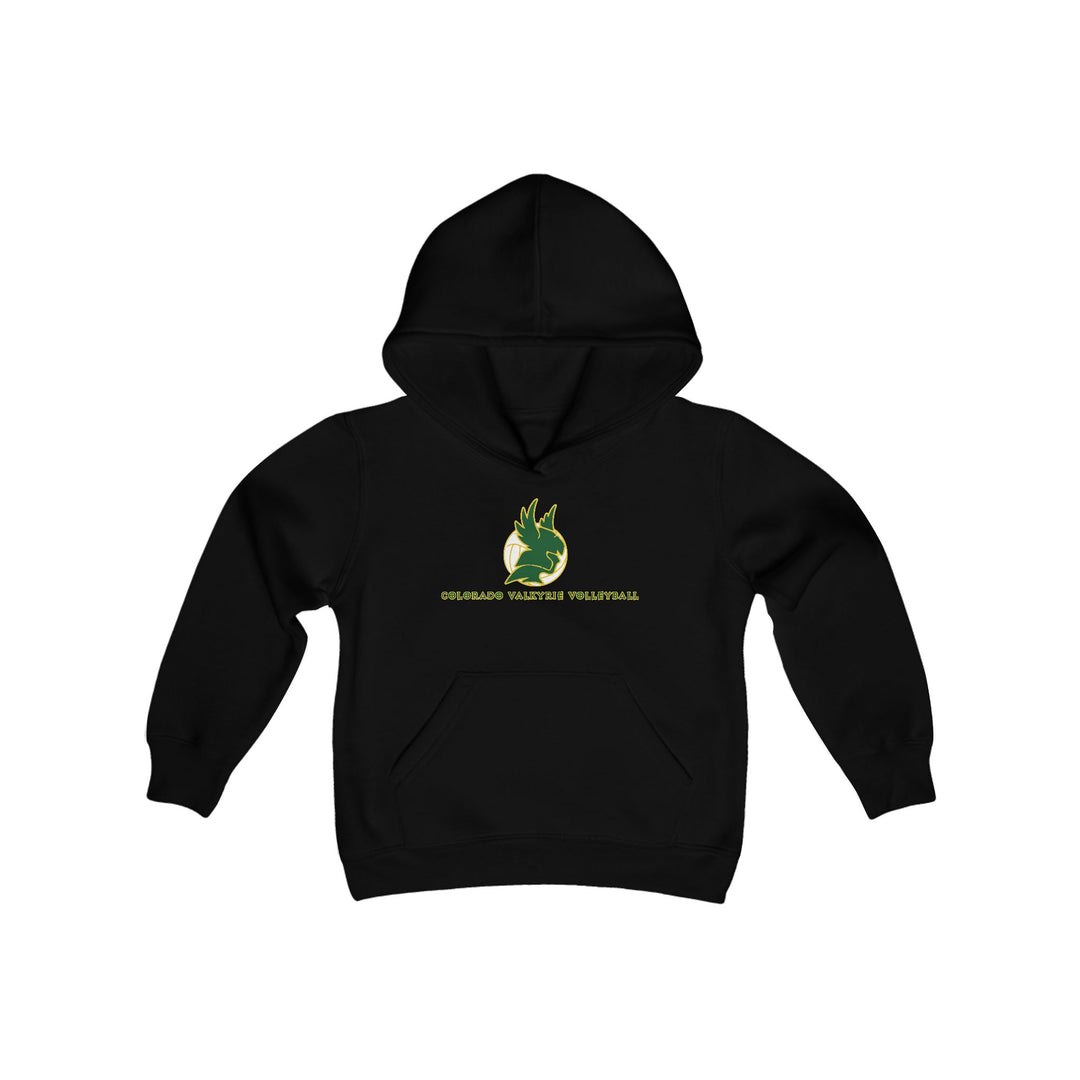 Colorado Valkyrie Volleyball Club Unisex Youth Hooded Sweatshirt