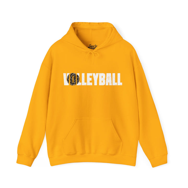 Volleyball Adult Unisex Hooded Sweatshirt
