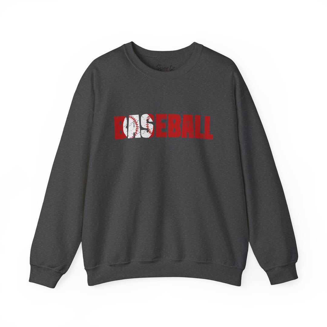 Baseball Adult Unisex Crewneck Sweatshirt