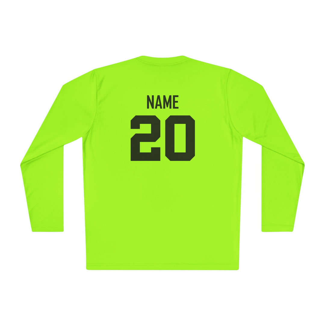 Unisex Adult Long Sleeve Competitor Moisture Wicking Shirt Color Options 2