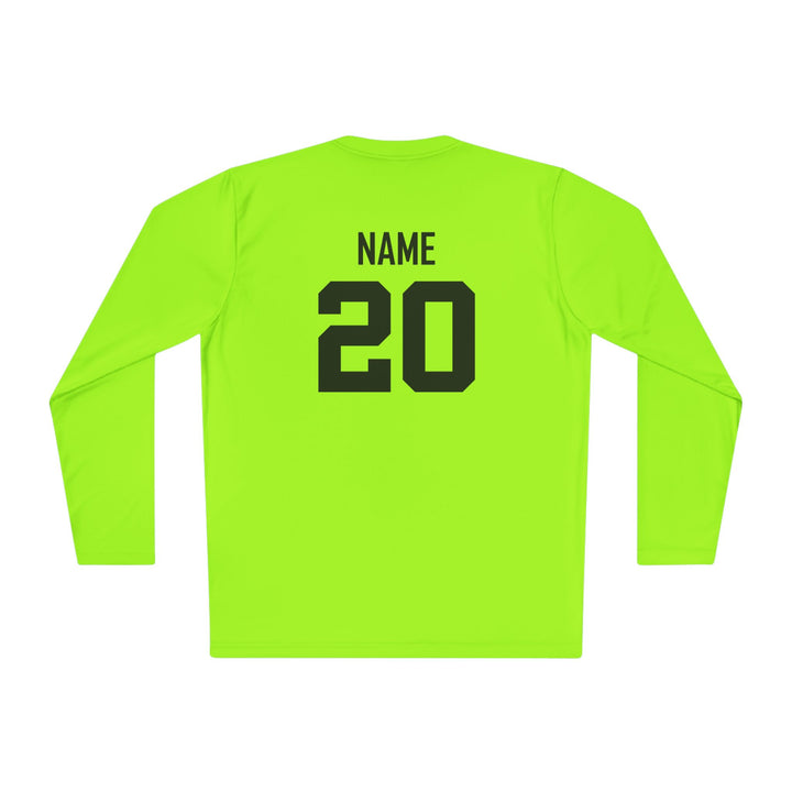 Unisex Adult Long Sleeve Competitor Moisture Wicking Shirt Color Options 2