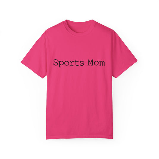 Sports Mom Adult Unisex Premium T-Shirt - Typewriter Design