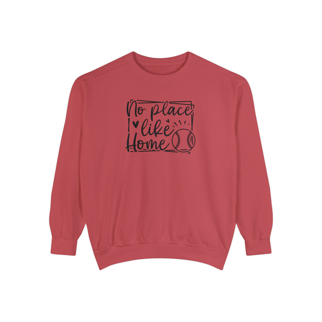 No Place Like Home Baseball Adult Unisex Premium Crewneck Sweatshirt