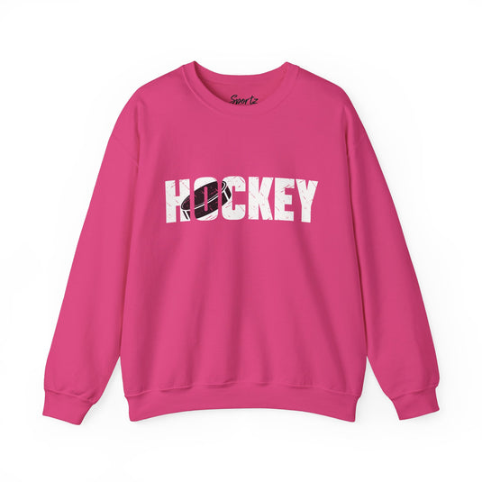 Hockey Adult Unisex Basic Crewneck Sweatshirt