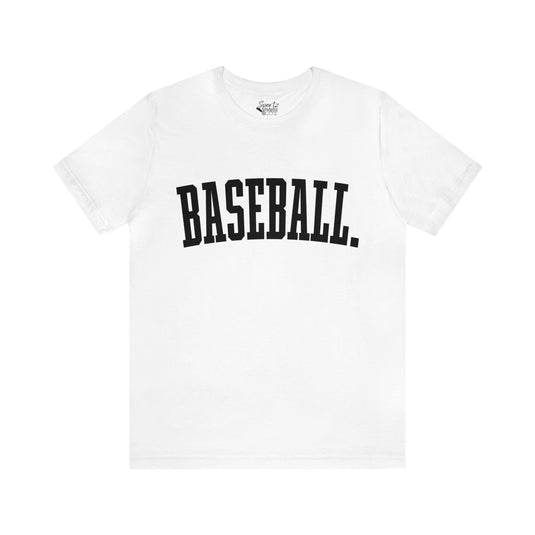 Tall Design Baseball Adult Unisex Mid-Level T-Shirt