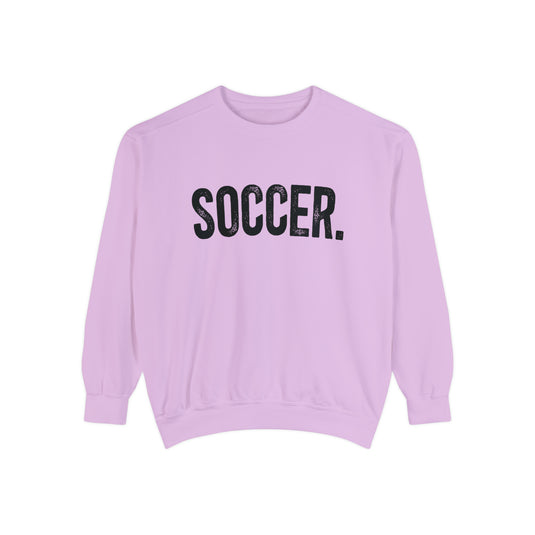 Rustic Design Soccer Adult Unisex Premium Crewneck Sweatshirt