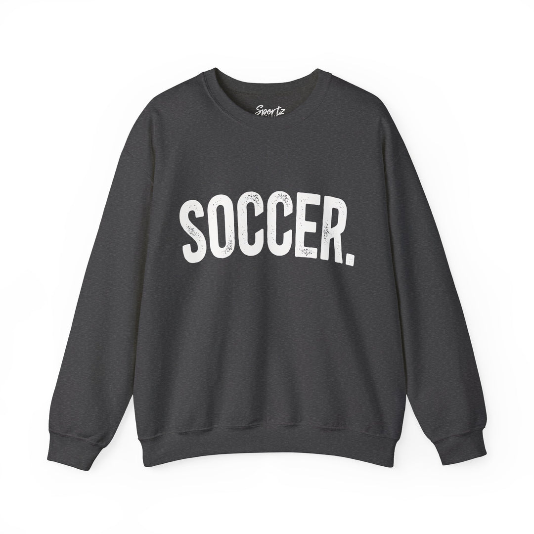 Rustic Design Soccer Adult Unisex Crewneck Sweatshirt