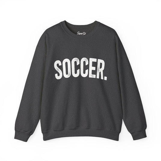 Rustic Design Soccer Adult Unisex Basic Crewneck Sweatshirt