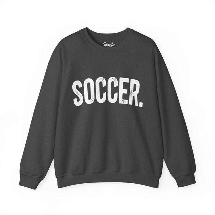 Rustic Design Soccer Adult Unisex Crewneck Sweatshirt