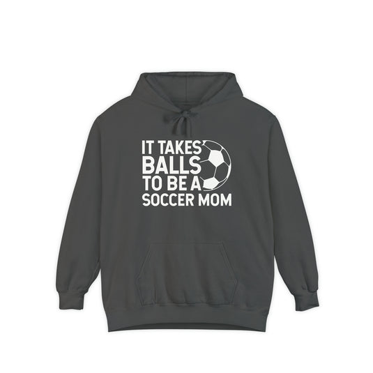 It Takes Balls Soccer Adult Unisex Premium Hooded Sweatshirt