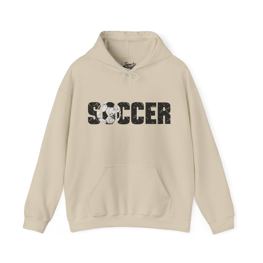 Soccer Adult Unisex Hooded Sweatshirt