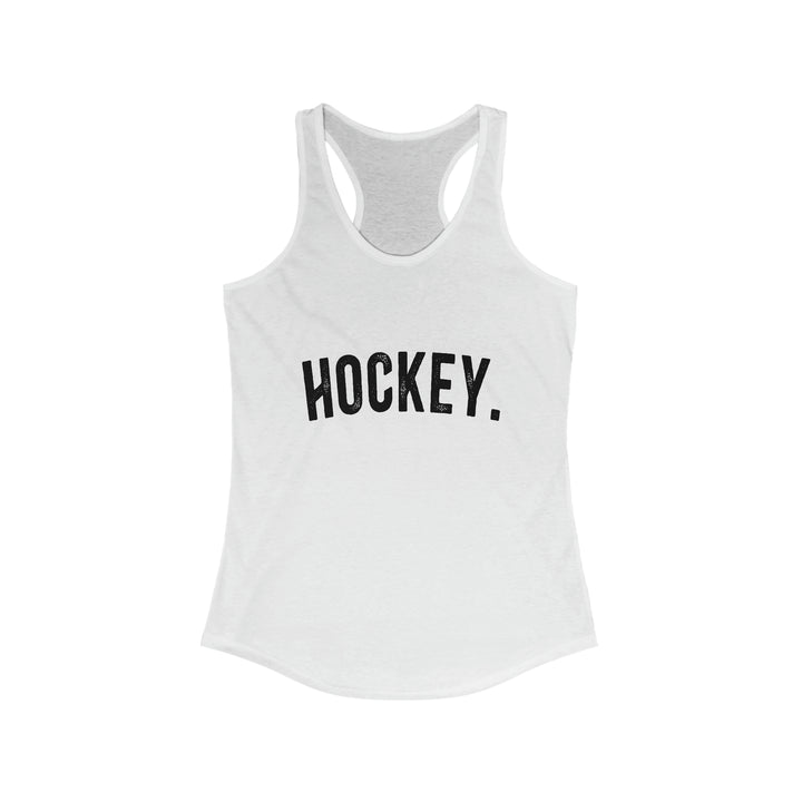 Rustic Design Hockey Women's Racerback Tank