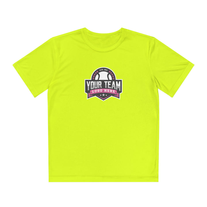 Unisex Youth Short Sleeve Competitor Moisture Wicking T-Shirt Color Options 1