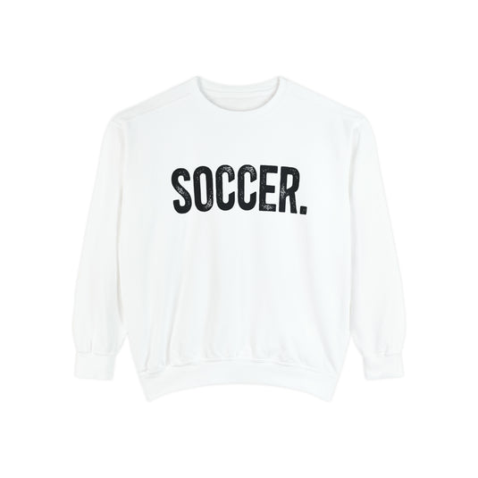 Rustic Design Soccer Adult Unisex Premium Crewneck Sweatshirt